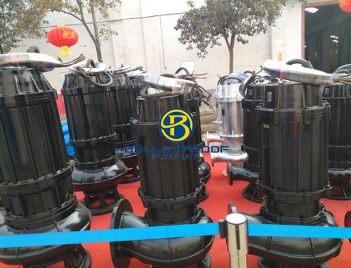 300mᵌ/h sewage submersible pump in Tunisia